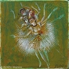 Hommage an  Degas Acryl auf Leinwand 20x20 cm